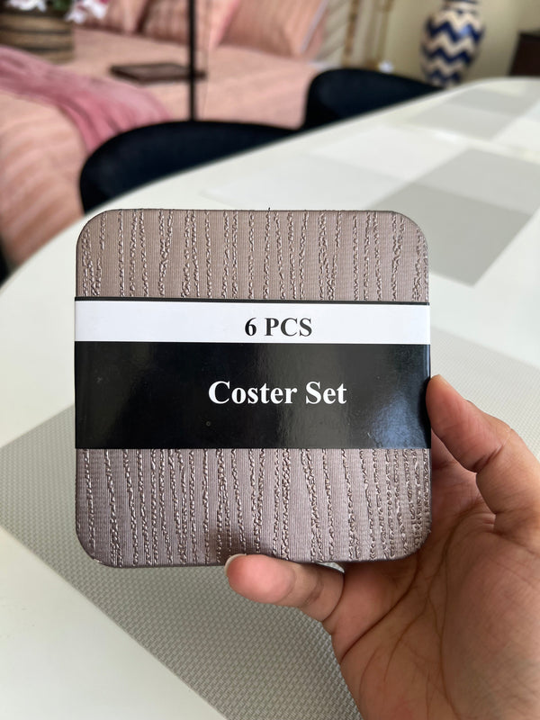 Leatherite Tea Coaster Square 002