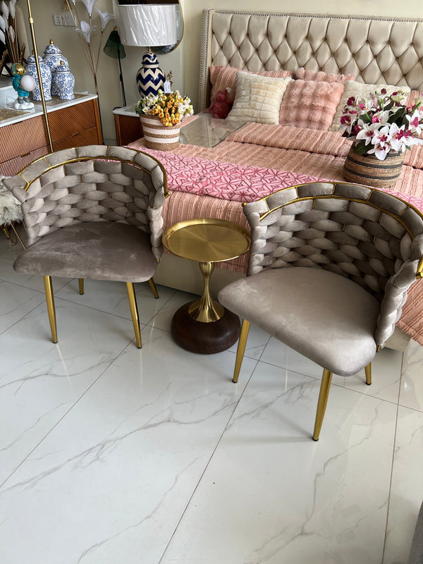 Knotella Chair set Grey with Table