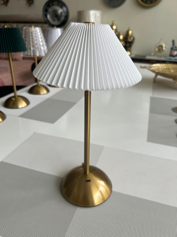 White Led Rechargeable lamp 01
