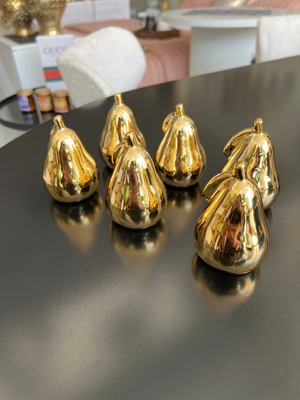 Gold decoration Pear
