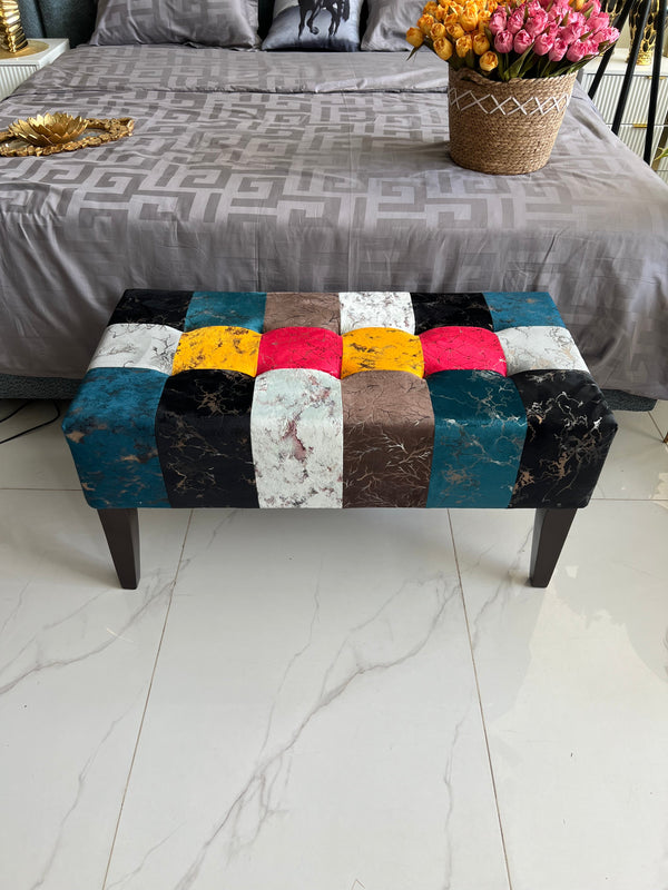 Patchwork bench 008