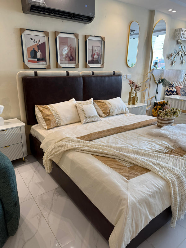 Leather Luxe Bed Set