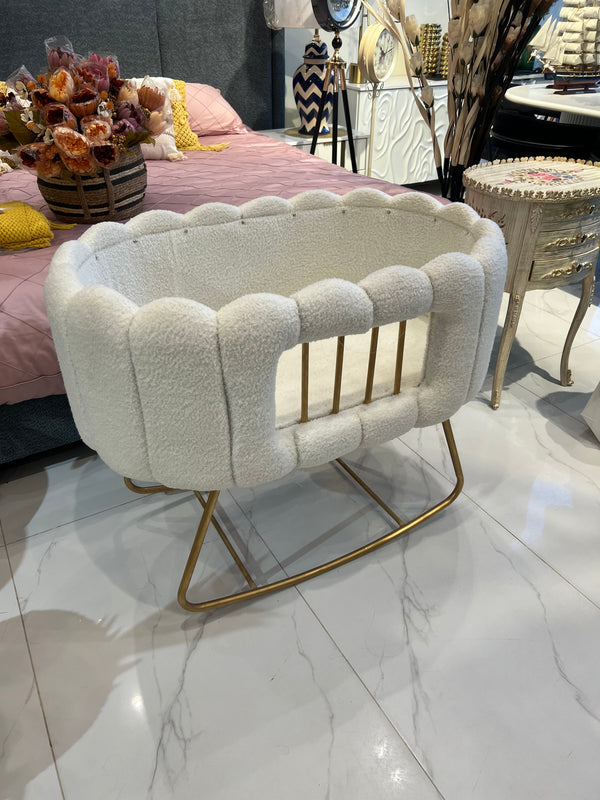 Baby bassinet White Boucle 08