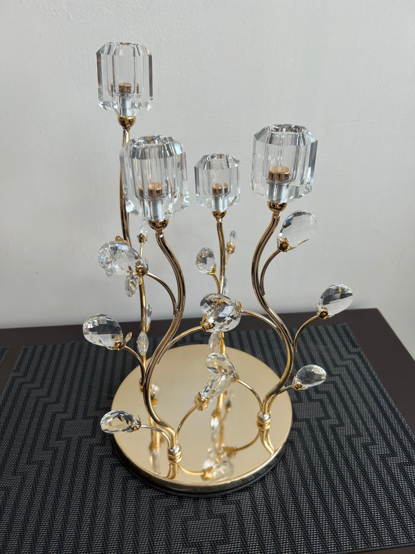 Glass premium candle stand 004