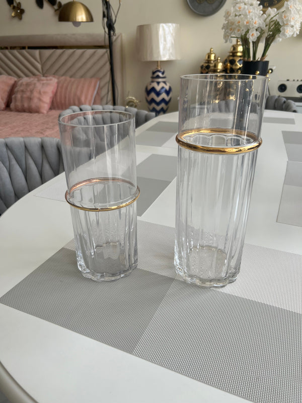 Glass vase set 058