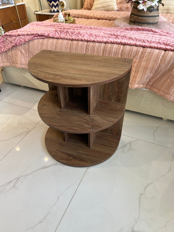 Henna Half circle Side Table
