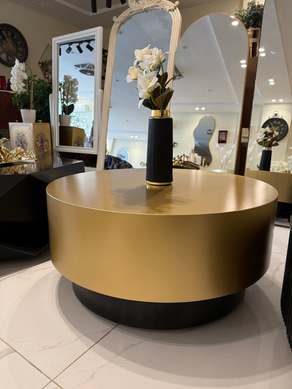 Gold circle Coffee Table