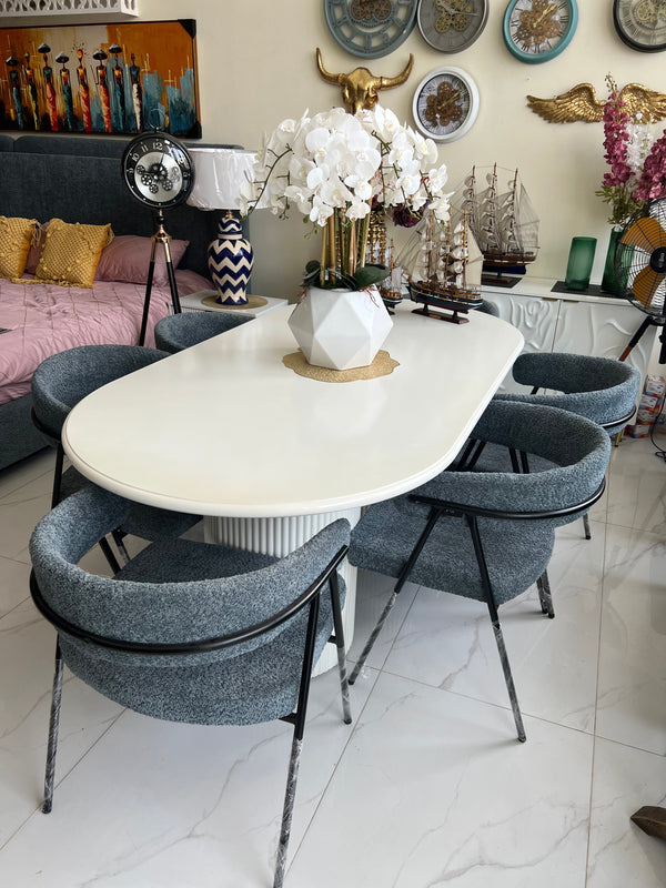 Blue Pearl Dining table