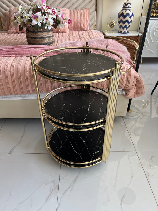 Round Tea Trolley