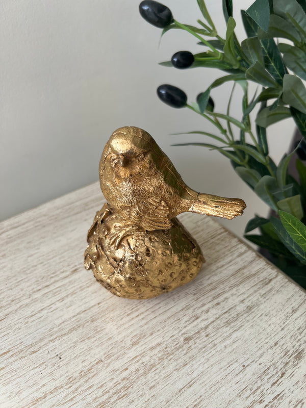 Sparow decor gold antique