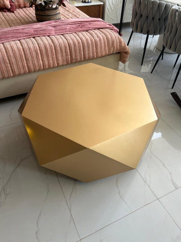 Gold Diamond Coffee Table