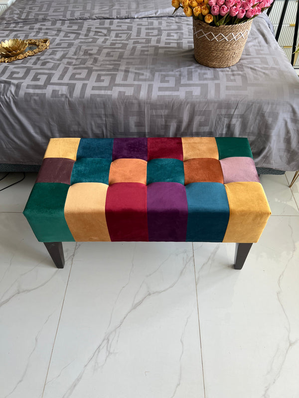 Patchwork bench 009