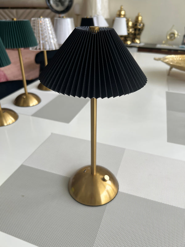 Black Led Rechargeable lamp 02