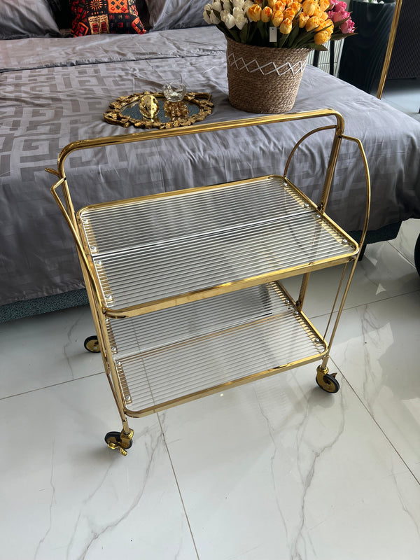 Foldable trolley Brass