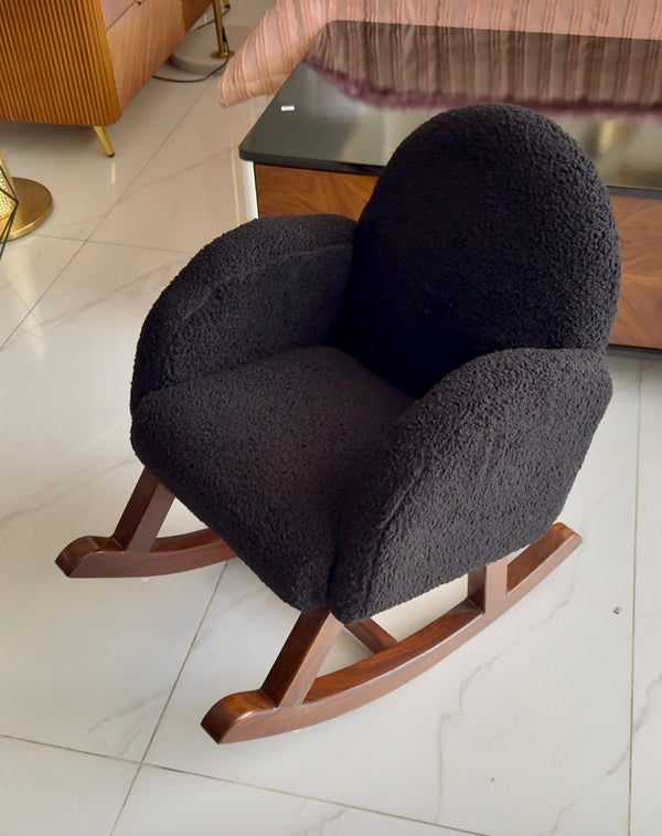 Kids Rocking Chair Black