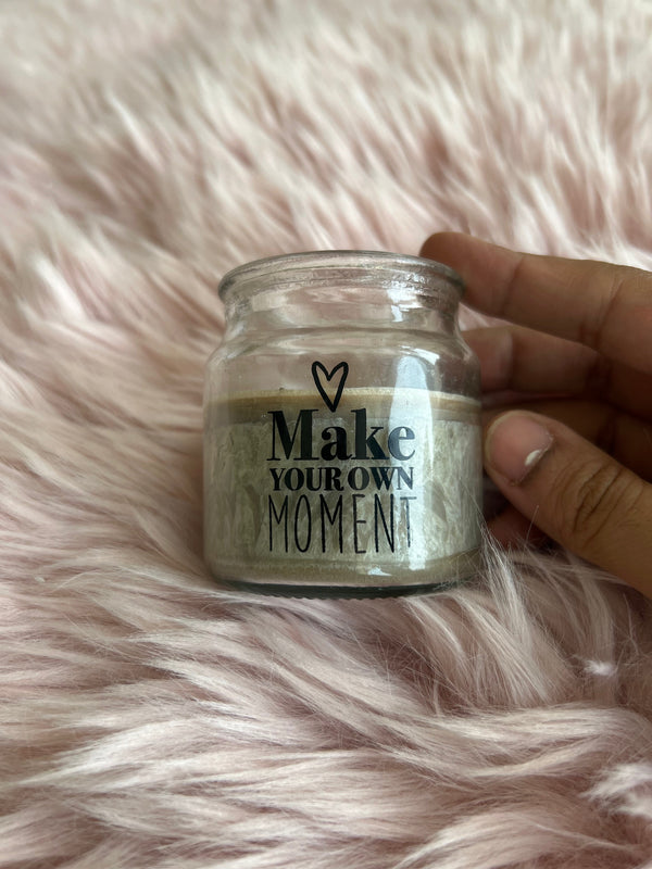 Motivational Quote Candle