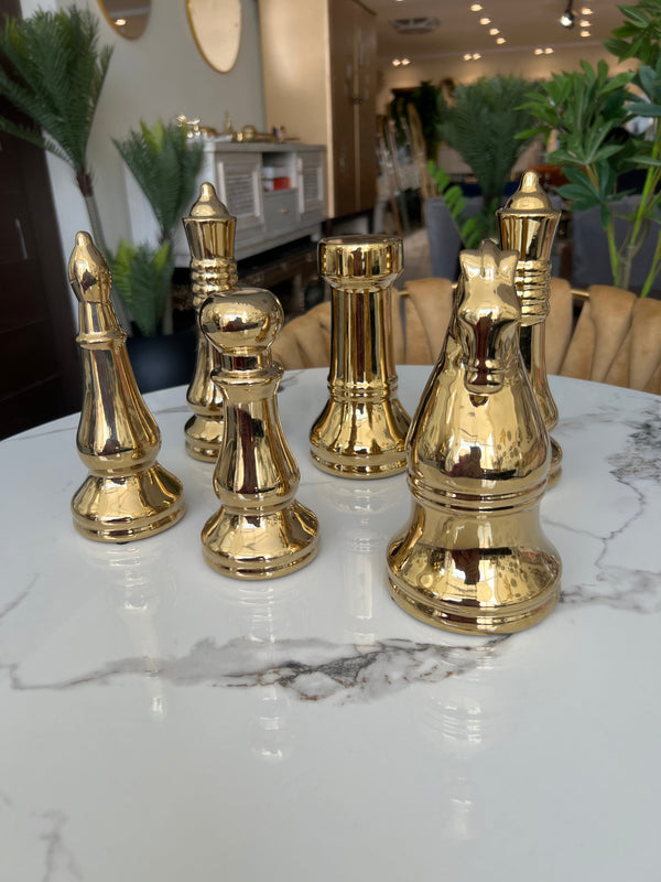 Gold Chess 6 piece