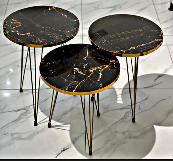 Luxe Black and Gold Lines