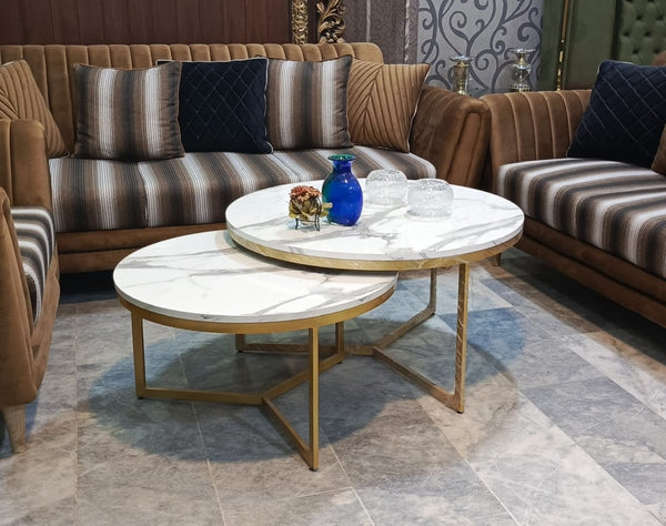 2 table around centre table