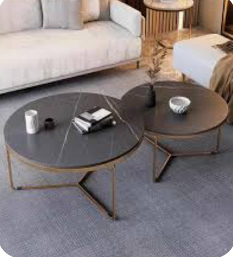 2 table around centre table