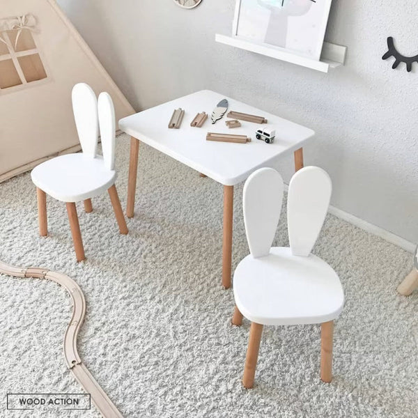 Bunny Rabbit Table & Chairs