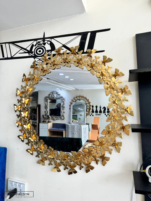 Butterfly mirror
