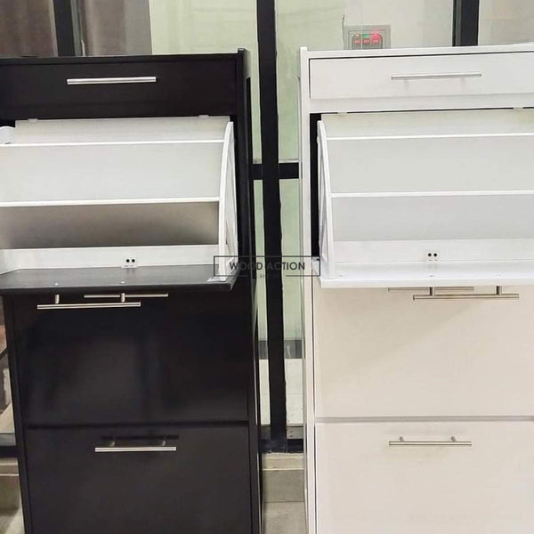 Deco Curve Shoerack 3 shelf