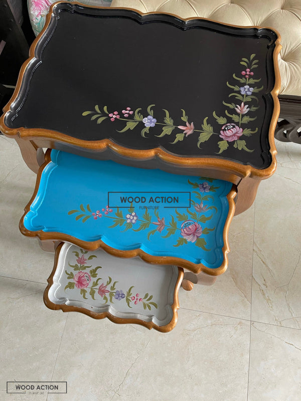 Hagrid nesting table set of 3