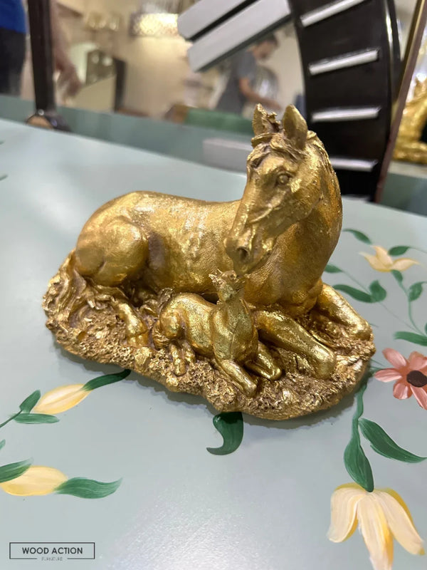 Horse with baby horse