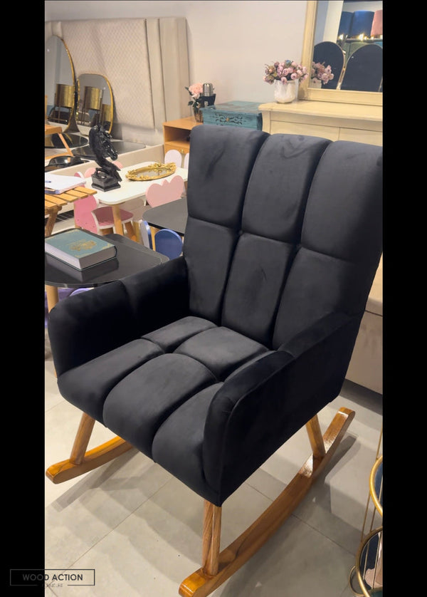 James rocking chair black
