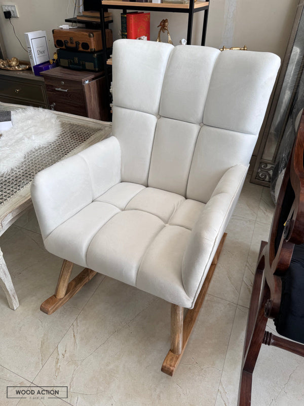 James rocking chair white