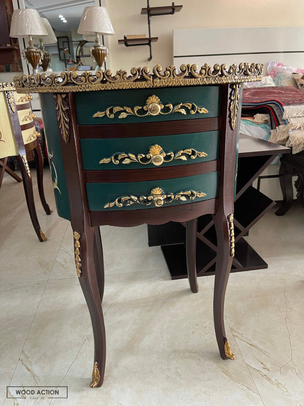 Lavinia Victorian Table Green