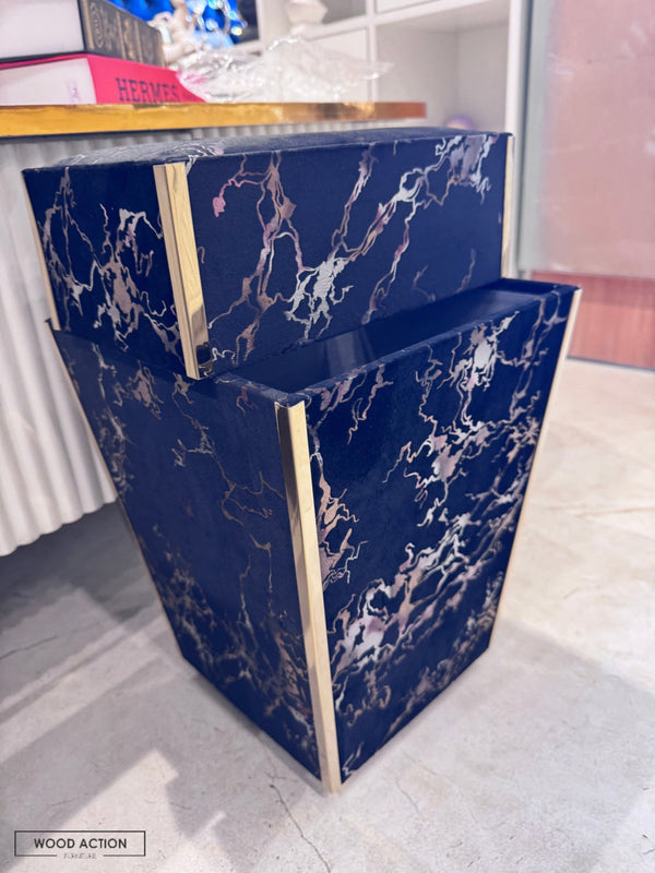 Luxury tissue box and dustbin 005