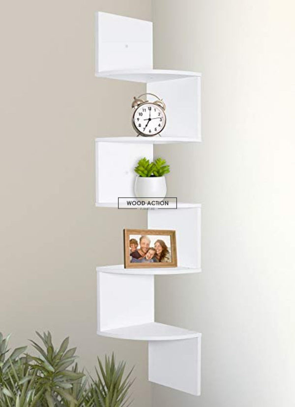 Nancy Corner Shelf white
