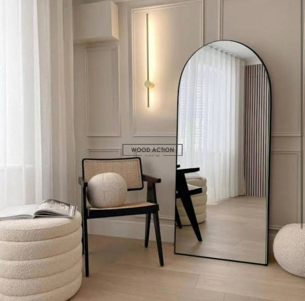 Oversized Dome mirror 72 by 42 inch