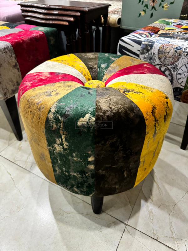 Patchwork stool 002