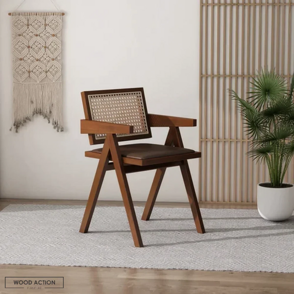 Rattan cane chair