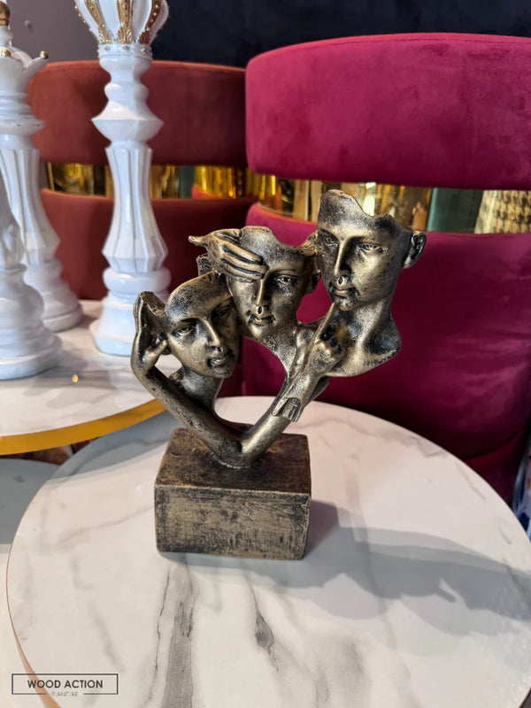 Three faces